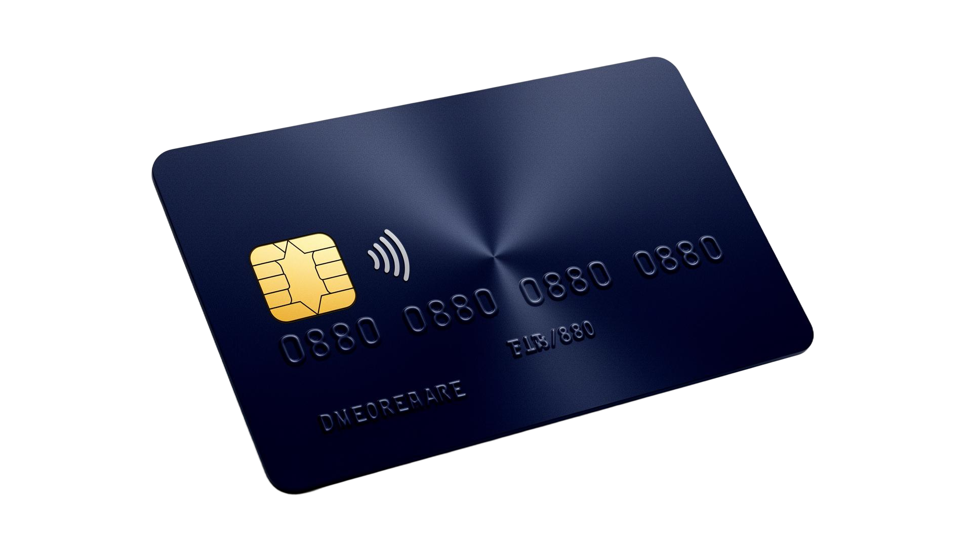 Miles & More Business Card Blue – Vorderansicht